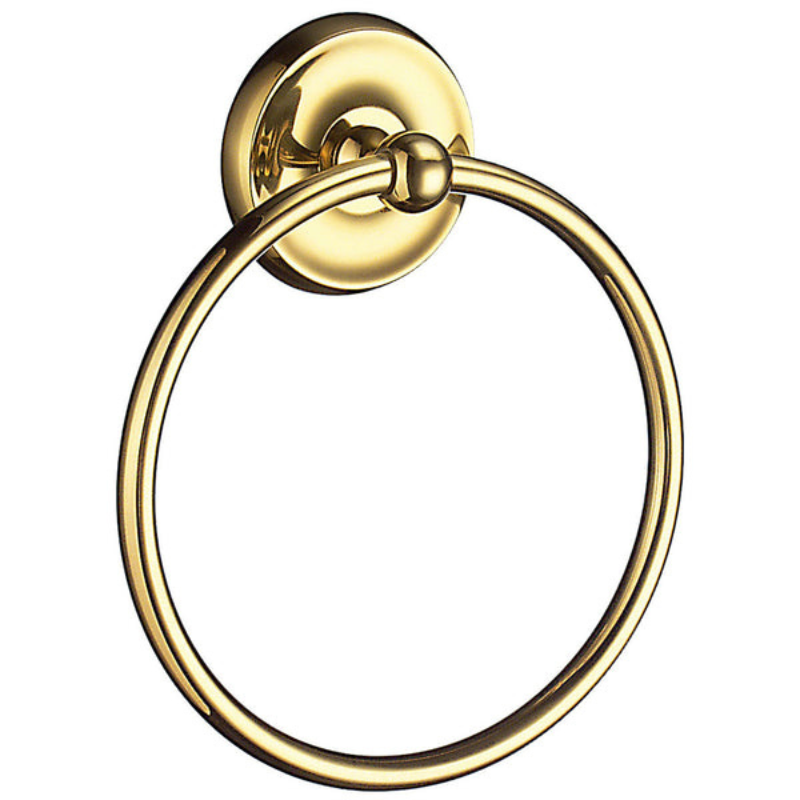 Smedbo VILLA Towel Ring Polished Chrome Brass