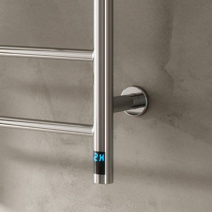 Reina Maira Dry Electric Heated Towel Rail with Shelf Rail 