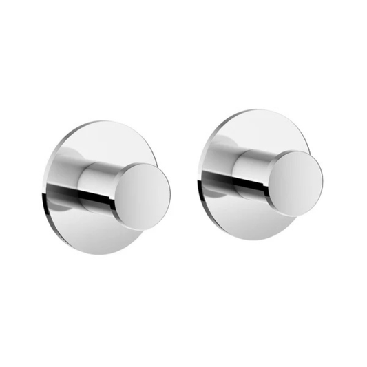 Smedbo DOT Towel Hook in Polished Chrome Stainless Steel 