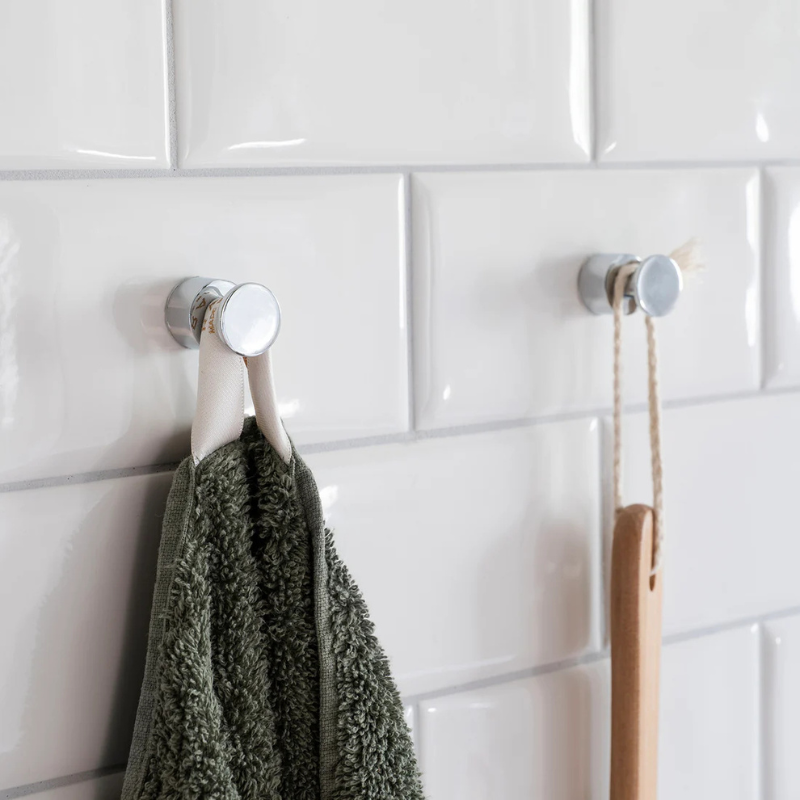 Smedbo HOUSE Multi-Purpose Hook in Polished Chrome Brass 