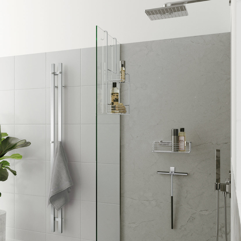 Smedbo SIDELINE Series Double Hanging Shower Basket | 1 Colour, 1 Size