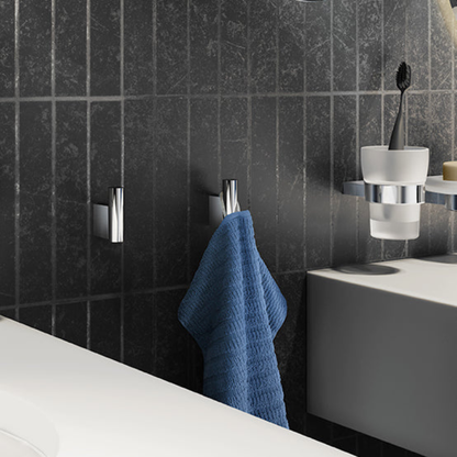 Smedbo AIR Polished Chrome Brass Towel Hook | 1 Colour, 1 Size