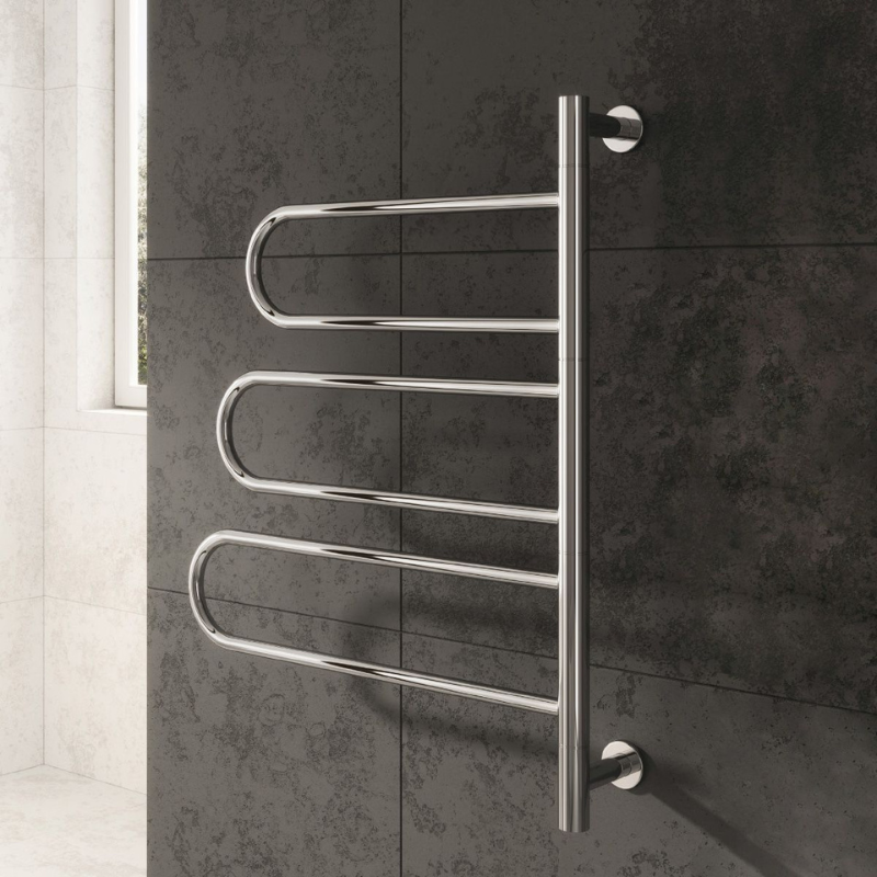 Reina Orne Dry Electric Stainless Steel Towel Radiator Rails 