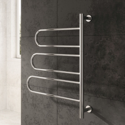 Reina Orne Dry Electric Stainless Steel Towel Radiator Rails 
