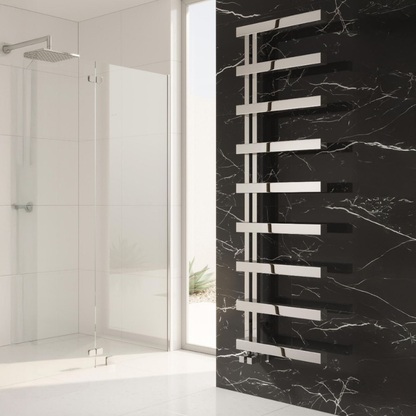 Reina Piazza Stainless Steel Offset Ladder Towel Rail