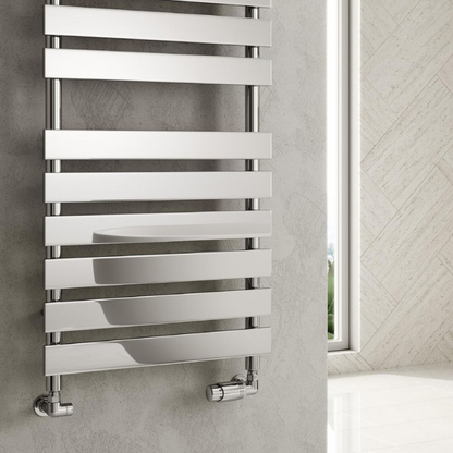 Reina Trento Chrome Towel Radiator Rail