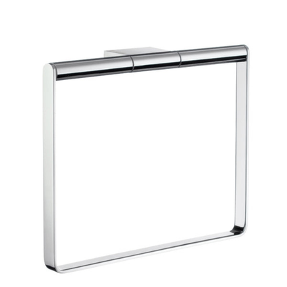 Smedbo AIR Series Brass Towel Ring Polished Chrome Finish