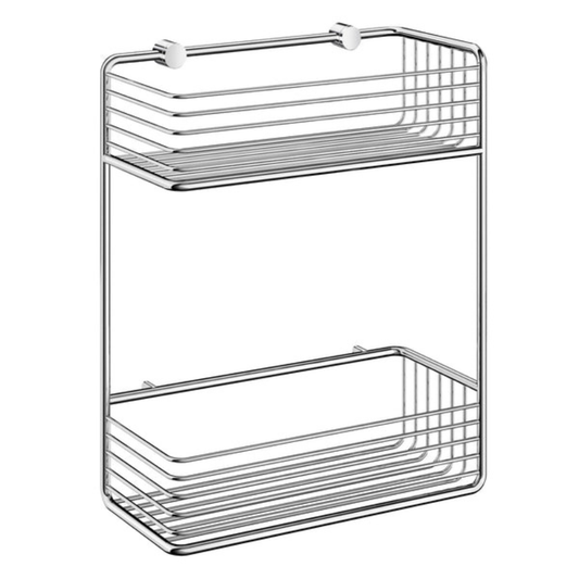 Smedbo SIDELINE Series Double Brass Shower Basket | 1 Colour, 1 Size