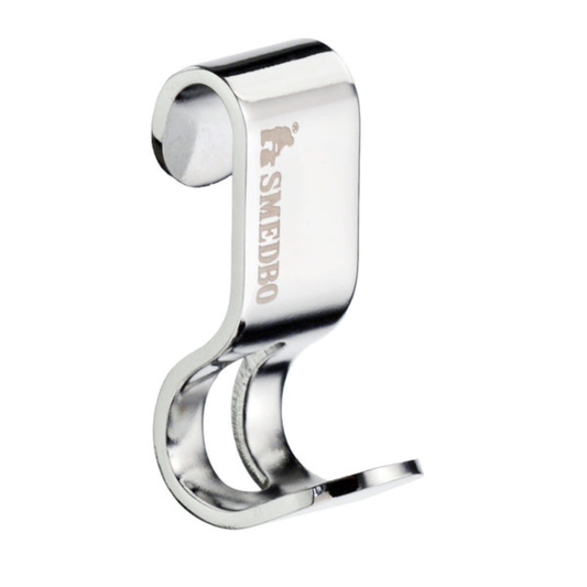 Smedbo SIDELINE Soap Basket Hooks Polished Stainless Steel | 1 Size