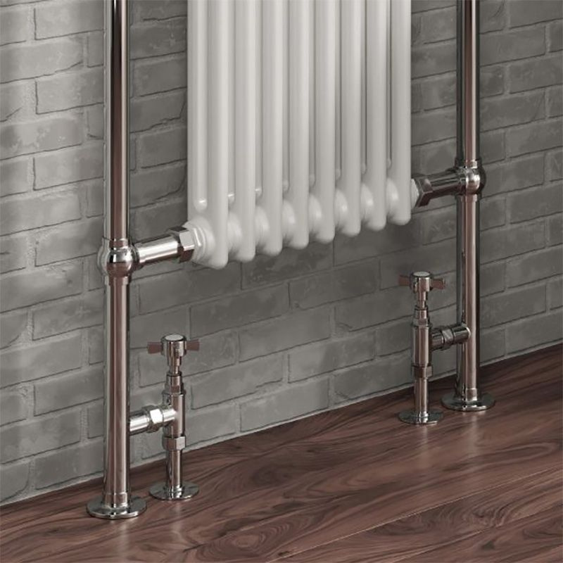 Reina Victoria Chrome Towel Radiator Rail