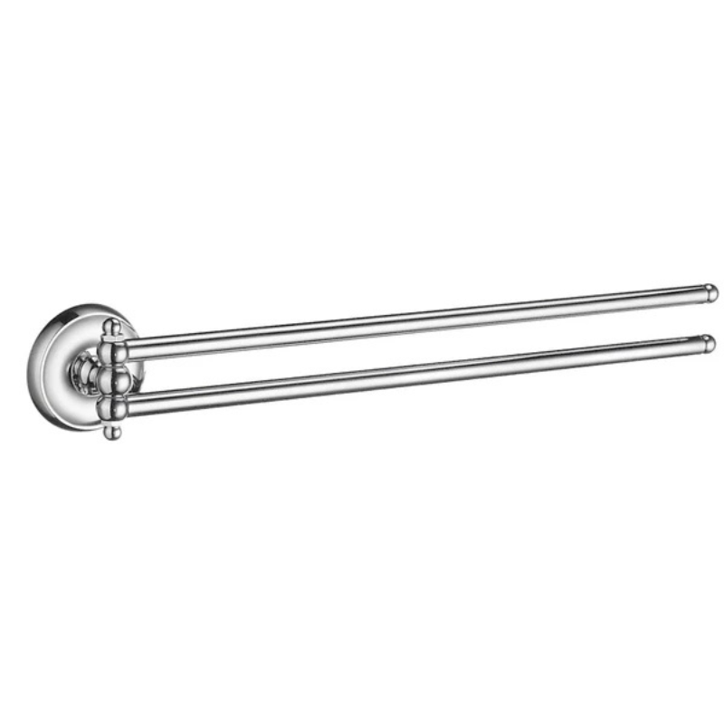 Smedbo VILLA Sleek Swivelling Double Arm Swing Towel Rail 