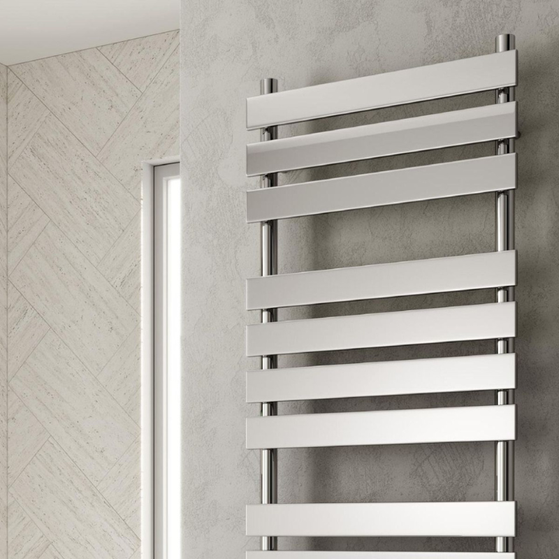 Reina Trento Chrome Towel Radiator Rail
