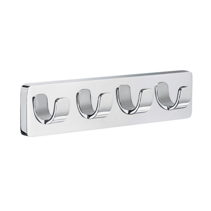 Smedbo ICE Quadruple Towel Hook 