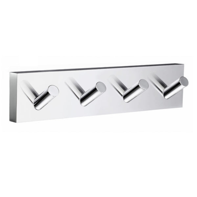 Smedbo HOUSE Quadruple Hook – Brushed Chrome