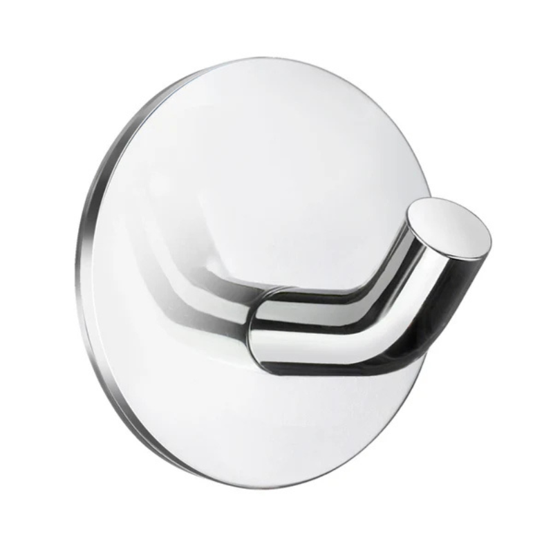 Smedbo SIDELINE Adhesive Hook Polished Chrome Stainless Steel 