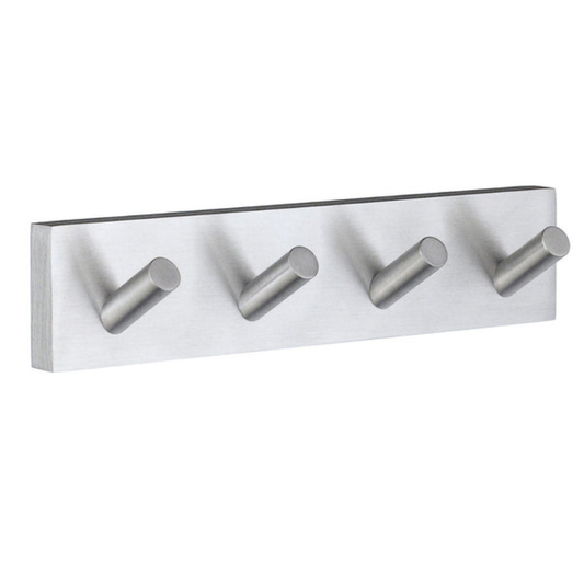 Smedbo HOUSE Quadruple Hook – Brushed Chrome