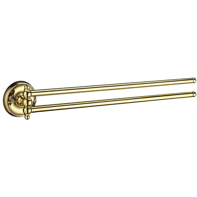 Smedbo VILLA Sleek Swivelling Double Arm Swing Towel Rail 