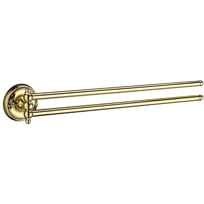 Smedbo VILLA Sleek Swivelling Double Arm Swing Towel Rail 