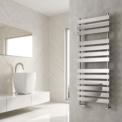 Reina Trento Chrome Towel Radiator Rail