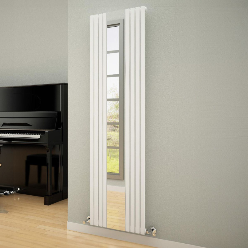 Reina Reflect Mirrored Designer Heated Towel Radiator