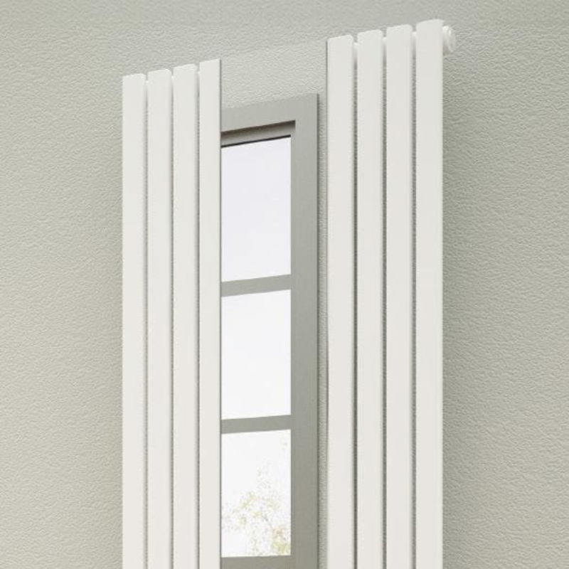 Reina Reflect Mirrored Designer Heated Towel Radiator