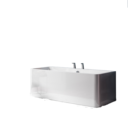 Charlotte Edwards Stratford Contemporary Back-to-Wall Double Ended Bath