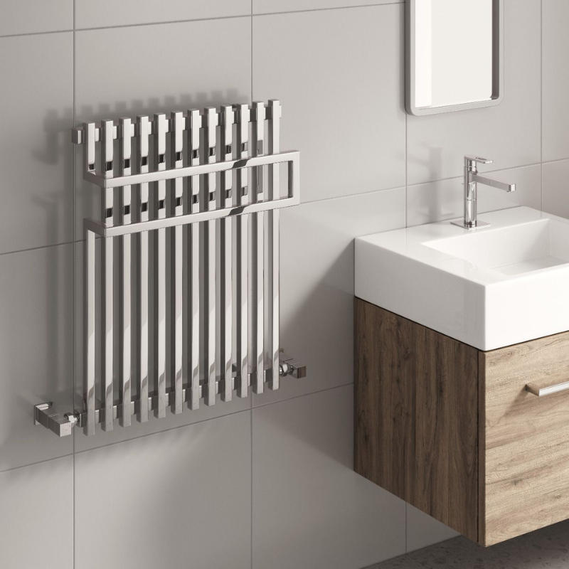 Reina Sori Compact Designer Towel Radiator Rail
