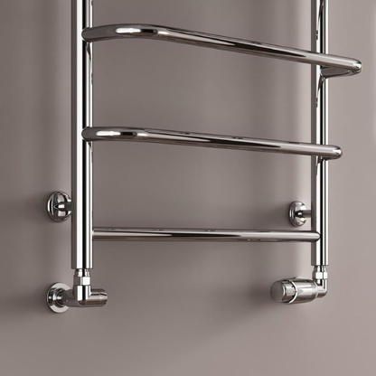Reina Elvo Modern Ladder Towel Radiator with Shelf Rails