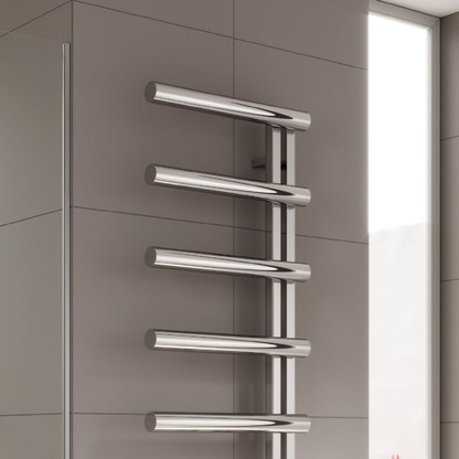Reina Grosso Stainless Steel Offset Ladder Towel Rail