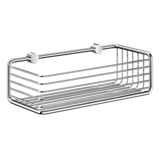Smedbo SIDELINE Series Brass Shower Basket In Polished Chrome | 1 Size