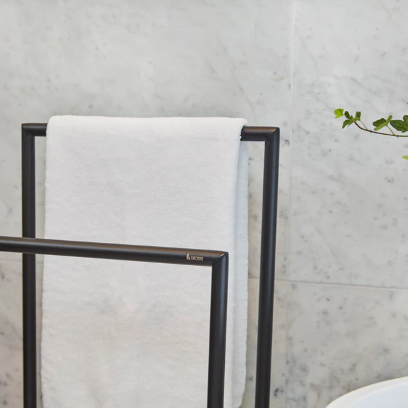 Smedbo OUTLINE Double Free-Standing Towel Rail 