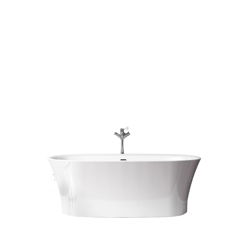 Charlotte Edwards Luna Contemporary Double Ended Acrylic Freestanding Bath