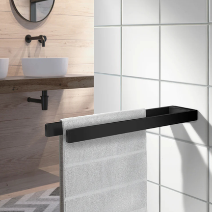 Smedbo OUTLINE Double Towel Rail Polished Chrome Aluminium