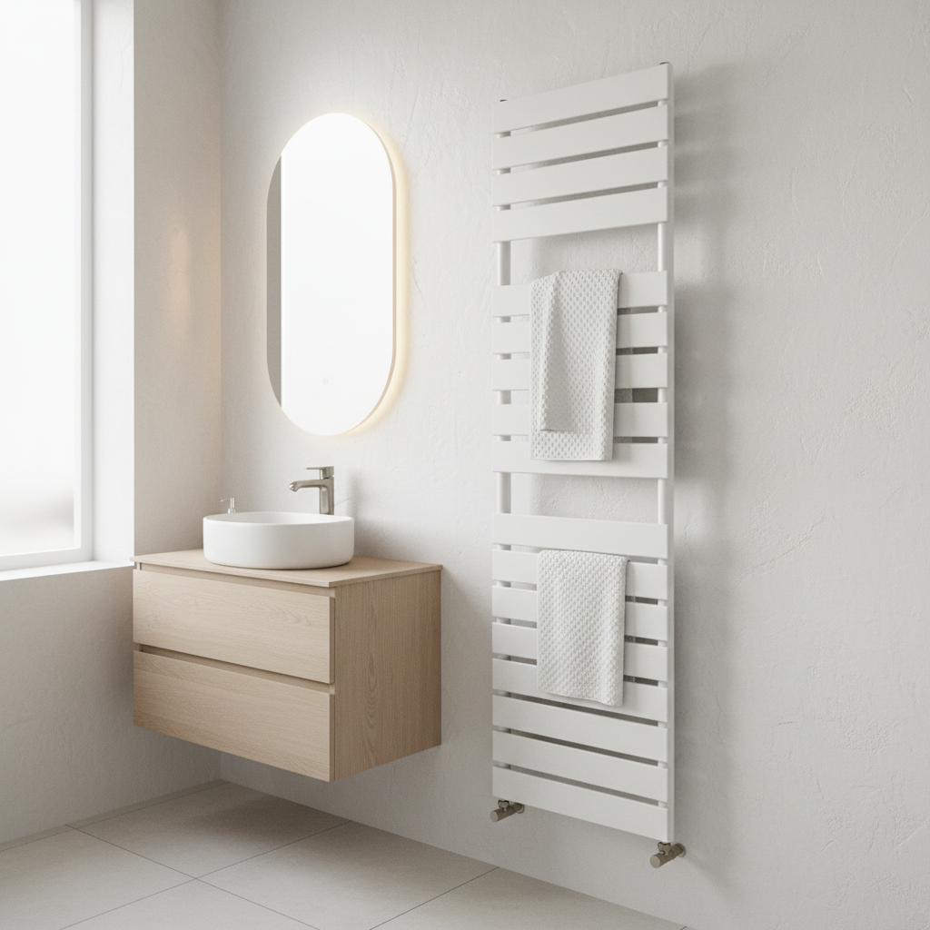 Eucotherm Mars Primus Flat Panel Towel Radiators