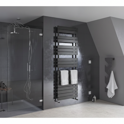 Eucotherm Mars Primus Flat Panel Towel Radiator | 3 Sizes, 2 Colours
