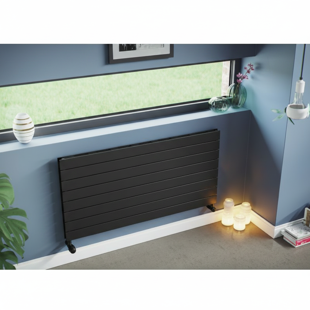 Eucotherm Mars Elegant Duo Horizontal Double Flat Panel Radiator
