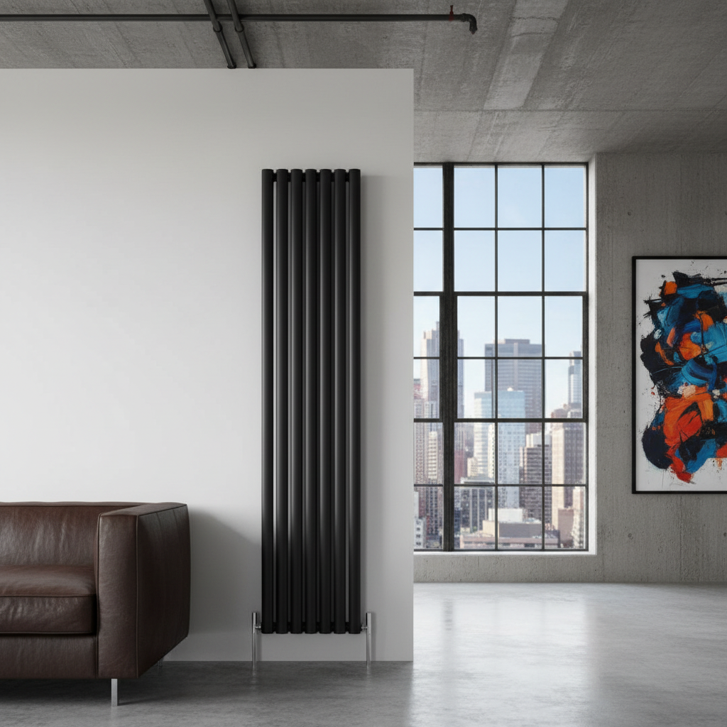 Carisa Tallis Vertical Aluminium Designer Radiator