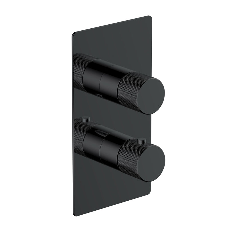 RAK-Amalfi Single Outlet, 2 Handle Thermostatic Concealed Shower Valve