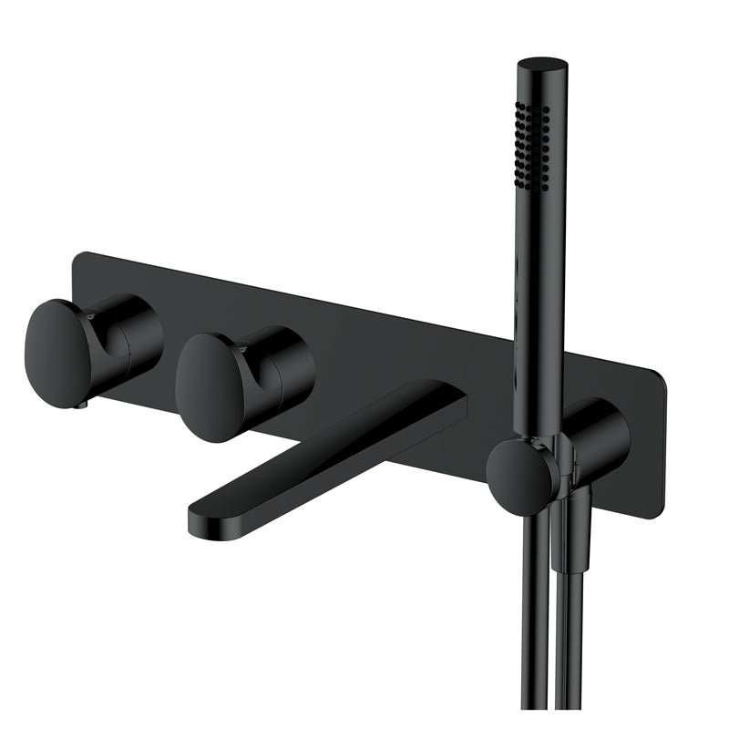 RAK Ischia RAK Horizontal Thermostatic Concealed Shower Valve with 4 Controls