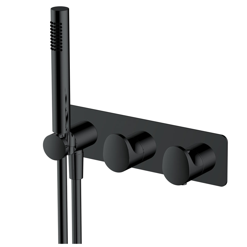 RAK-Ischia RAK Horizontal Dual Outlet Thermostatic Concealed Shower Valve