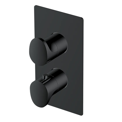 RAK-Ischia Single Outlet 2 Handle Thermostatic Concealed Shower Valve