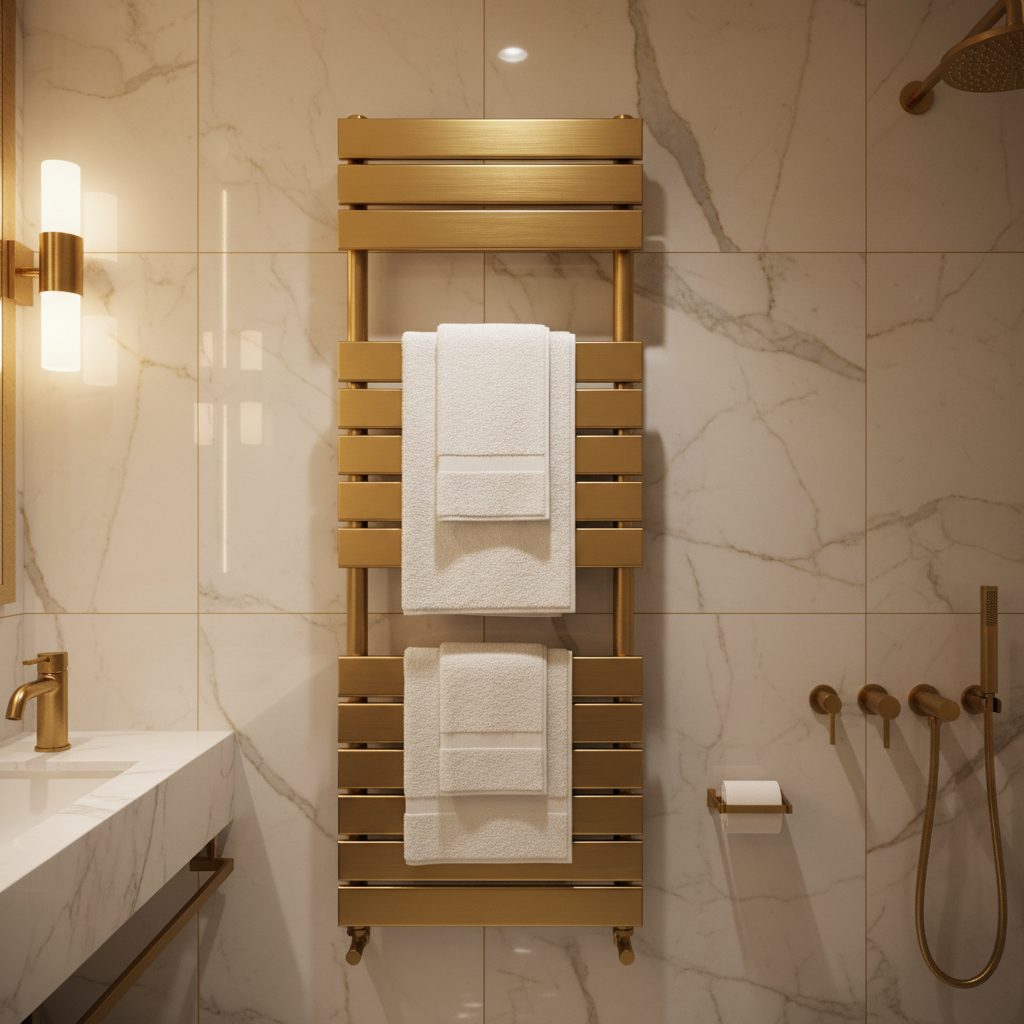 Queenstown Designer Towel Radiator | 7 Colours, 7 Sizes