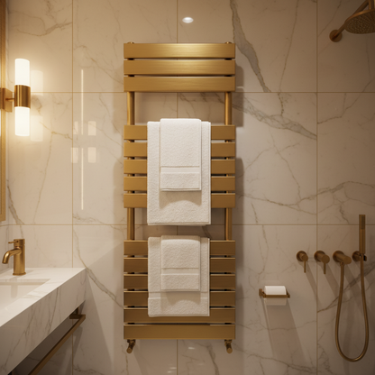 Queenstown Designer Towel Radiator | 7 Colours, 7 Sizes