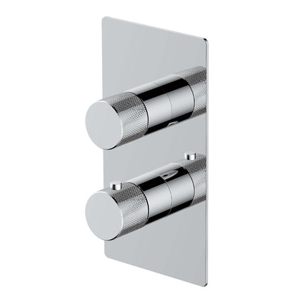 RAK-Amalfi Single Outlet, 2 Handle Thermostatic Concealed Shower Valve
