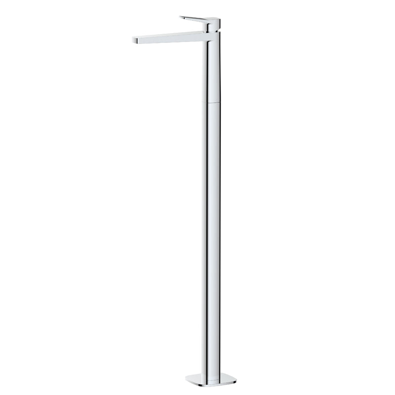 RAK-Petit Square Floor Standing Wash Basin Mixer Premium Brass Construction
