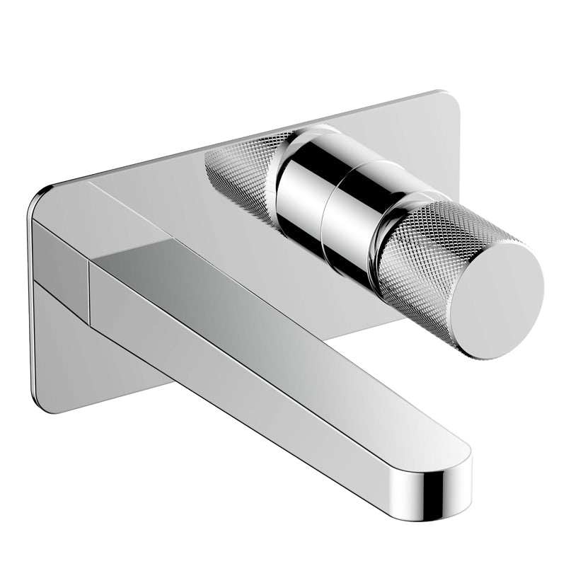 RAK-Amalfi Wall Mounted Basin Mixer Dual Controls Solid Brass Construction
