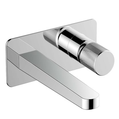 RAK-Amalfi Wall Mounted Basin Mixer Dual Controls Solid Brass Construction