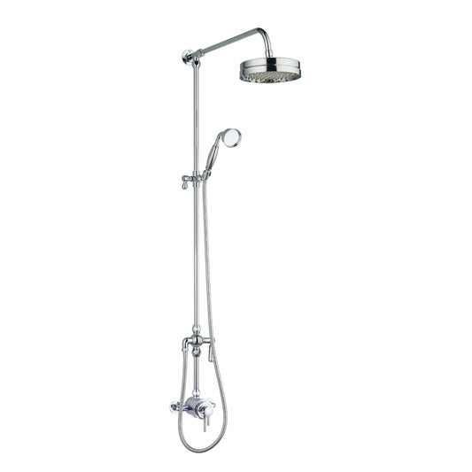TB Beaumaris Modern Traditional Overhead Shower Kit Modern Traditional Design