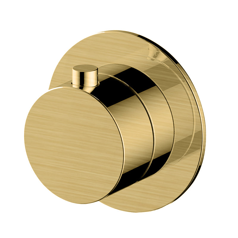 RAK-Petit Round Concealed Dual Outlet Smooth Diverter Operation