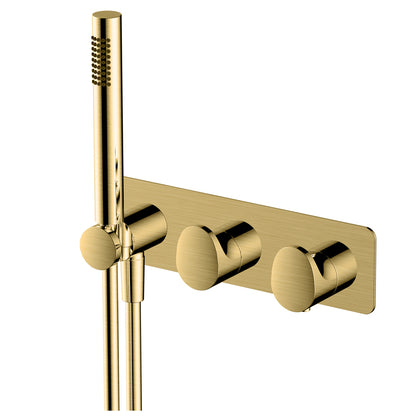 RAK-Ischia RAK Horizontal Dual Outlet Thermostatic Concealed Shower Valve